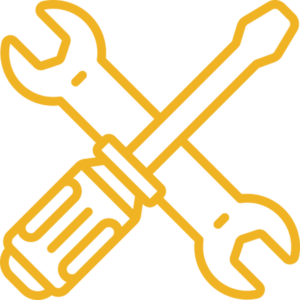 wrench and screwdriver icon